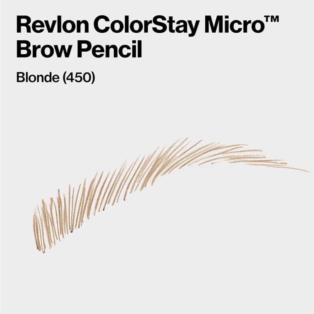 Revlon ColorStay Micro Brow Pencil Blonde 450 - Picture 2 of 5